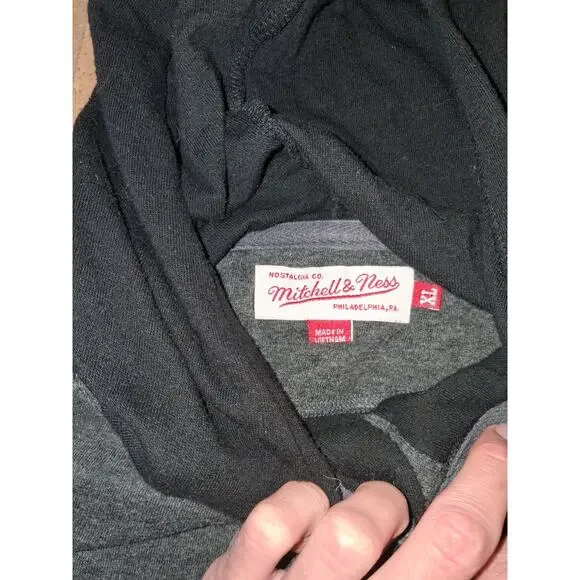 Mitchell And Ness Philadelphia Eagles Hoodie Double Face Shirt NFL Sz XL Retro - Picture 4 of 5